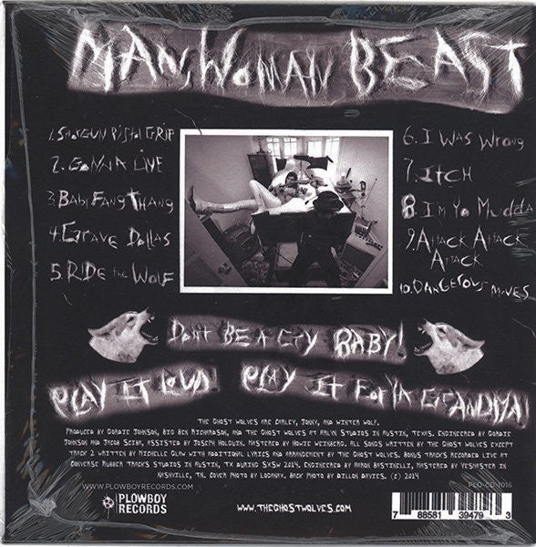 The Ghost Wolves : Man, Woman, Beast (CD)