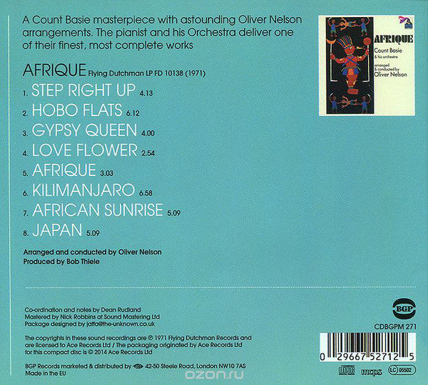 Count Basie Orchestra : Afrique (CD, Album, RE, RM)