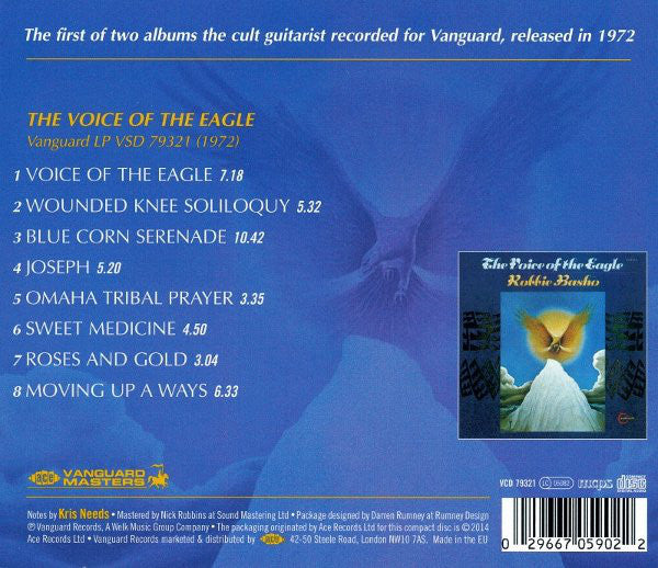 Robbie Basho : The Voice Of The Eagle (CD, Album, RE)