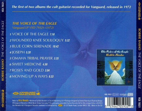 Robbie Basho : The Voice Of The Eagle (CD, Album, RE)
