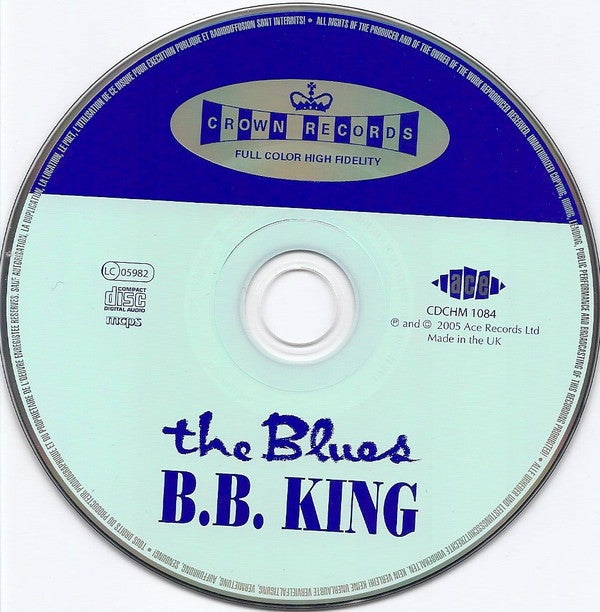 B.B. King : The Blues (CD, Album, RE, RM)