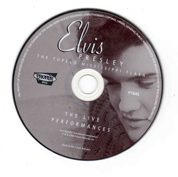 Elvis Presley : Tupelo Mississippi Flash (4xCD, Comp)