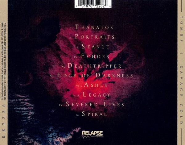 Tombs : Savage Gold (CD, Album)