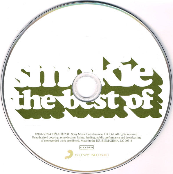 Smokie : The Best Of (CD, Comp, RE)