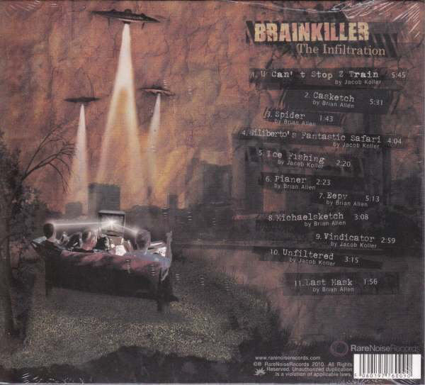 Brainkiller (5) : The Infiltration (CD, Album)
