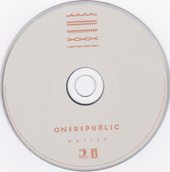 OneRepublic : Native (CD, Album, RE)