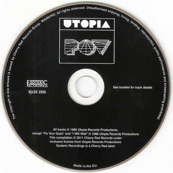 Utopia (5) : POV (CD, Album, RE, RM)