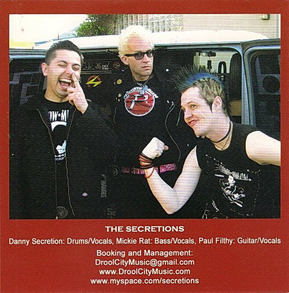 Secretions : Greasy Hot Meat Cheezy (CD, MiniAlbum)