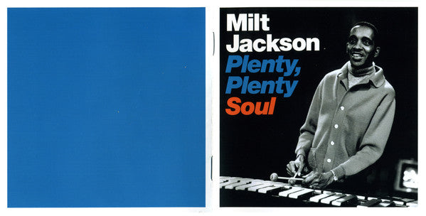 Milt Jackson : Plenty, Plenty Soul (CD, Album, RE)
