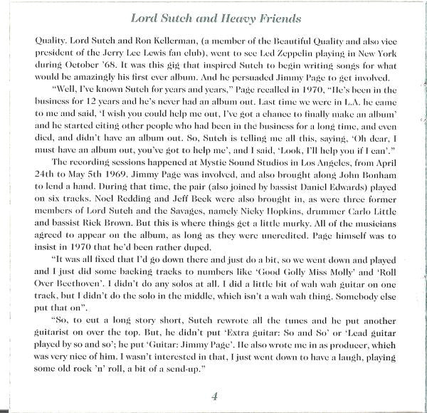 Lord Sutch And Heavy Friends : Lord Sutch And Heavy Friends (CD, Album, RE, RM)