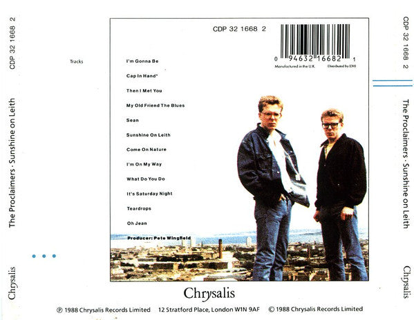 The Proclaimers : Sunshine On Leith (CD, Album, RE)