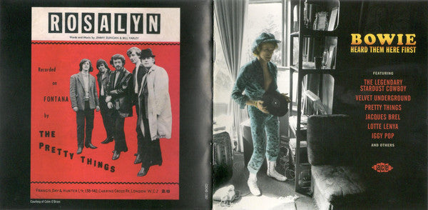 Various : Bowie Heard Them Here First (CD, Comp, Mono)