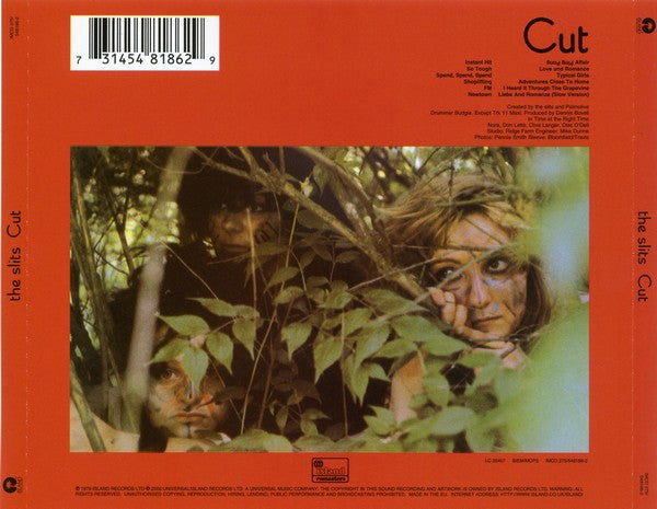 The Slits : Cut (CD, Album, RE, RM, Uni)