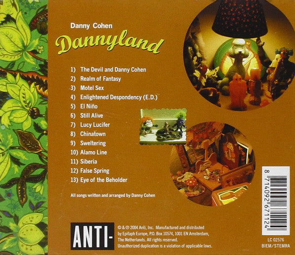 Danny Cohen : Dannyland (CD, Album)
