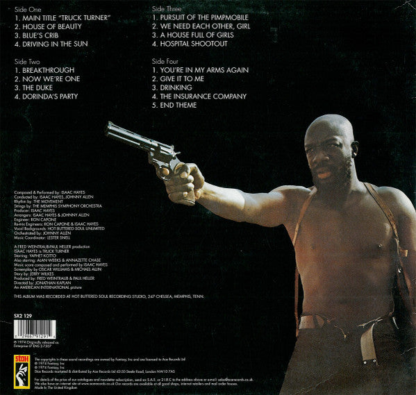 Isaac Hayes : Truck Turner (Original Soundtrack) (2xLP, Album, RE)