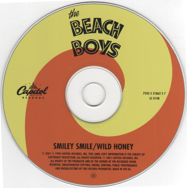 The Beach Boys : Smiley Smile / Wild Honey (HDCD, Comp, Mono, RE, RM, EMI)