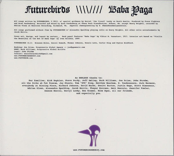 Futurebirds : Baba Yaga (CD, Album)