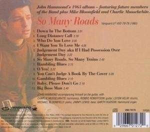 John Paul Hammond : So Many Roads (CD, Album, RE)