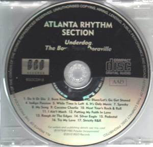 Atlanta Rhythm Section : Underdog/The Boys From Doraville (CD, Comp, Dig)
