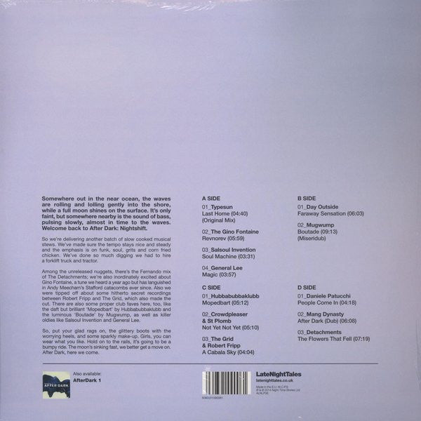 Various : After Dark (Nightshift) (2xLP, Comp, Ltd)