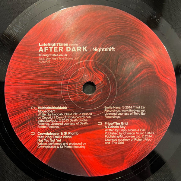 Various : After Dark (Nightshift) (2xLP, Comp, Ltd)