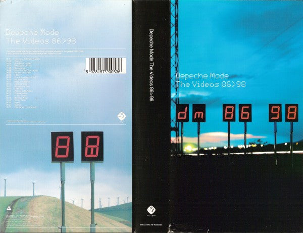 Depeche Mode : The Videos 86>98 (VHS, Comp, PAL)