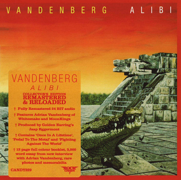 Vandenberg : Alibi (CD, Album, RE, RM)