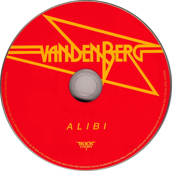 Vandenberg : Alibi (CD, Album, RE, RM)