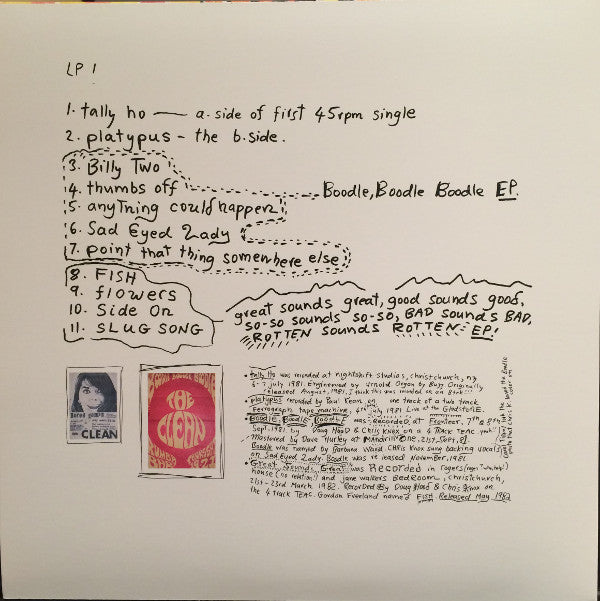 The Clean : Anthology (4xLP, Comp + Box)
