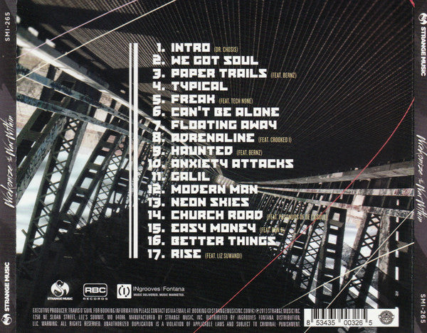 Wrekonize : The War Within (CD, Album)