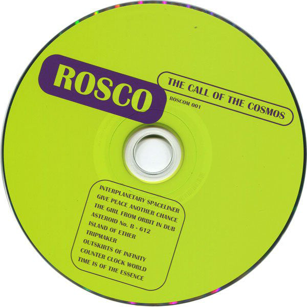 Rosco (2) - AKA Sterling Roswell : The Call Of The Cosmos (CD, Album)