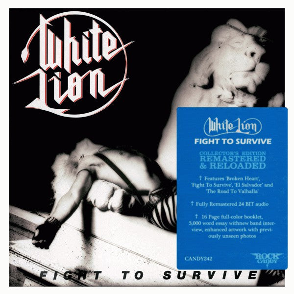 White Lion : Fight To Survive (CD, Album, RE, RM)