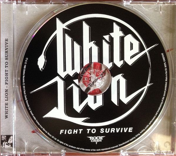 White Lion : Fight To Survive (CD, Album, RE, RM)