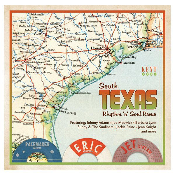Various : South Texas Rhythm 'n' Soul Revue (CD, Comp, Mono, RM)