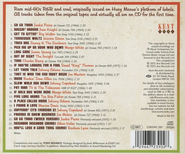 Various : South Texas Rhythm 'n' Soul Revue (CD, Comp, Mono, RM)