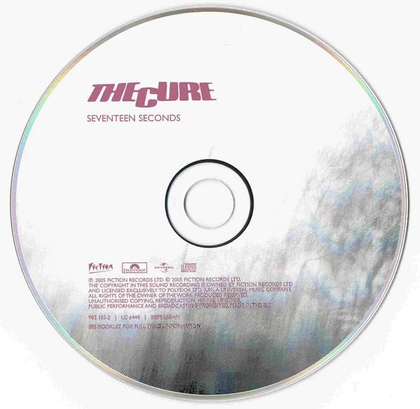 The Cure : Seventeen Seconds (CD, Album, RE, RM, RP)