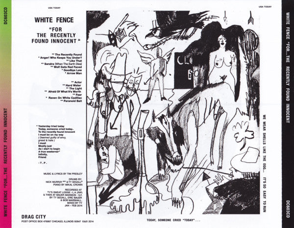 White Fence : For The Recently Found Innocent (CD, Album)