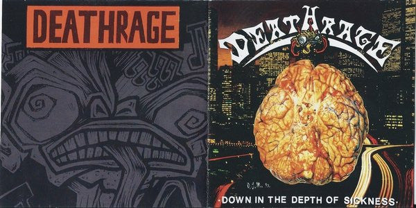 Deathrage : Down In The Depth Of Sickness (CD, Album, RE, RM)