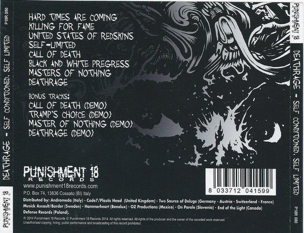 Deathrage : Self Conditioned, Self Limited (CD, Album, RE, RM)