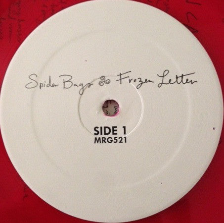 Spider Bags : Frozen Letter (LP, Album, Red)