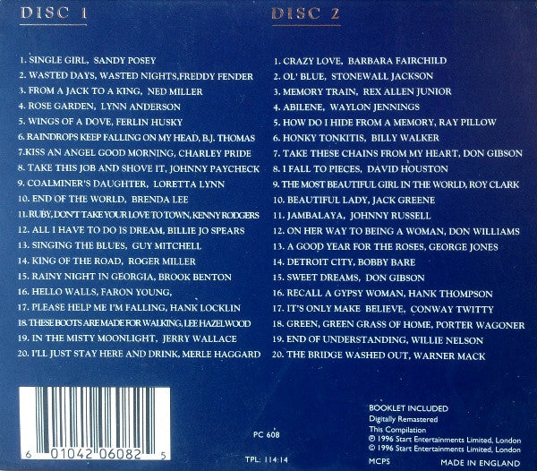 Various : 40 Country Greats (2xCD, Comp)