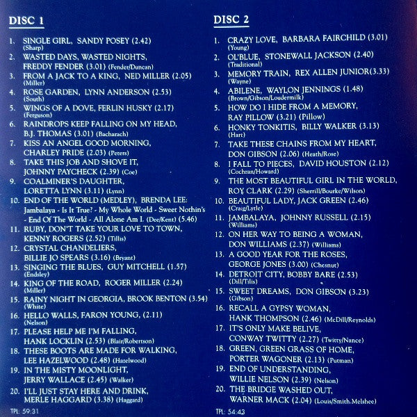 Various : 40 Country Greats (2xCD, Comp)