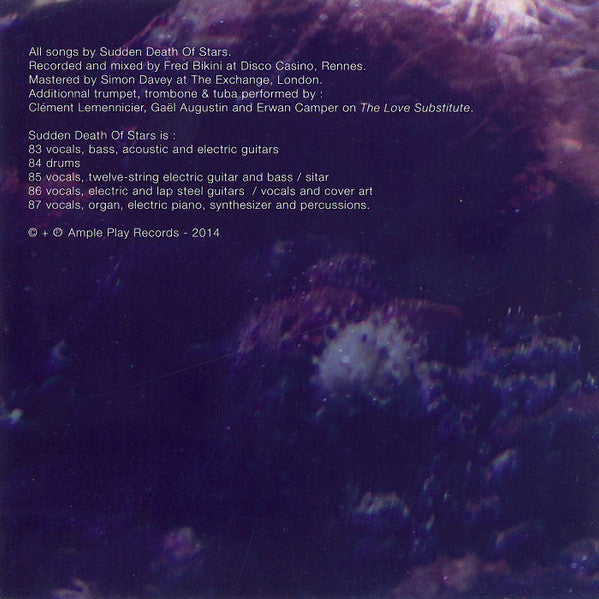 Sudden Death Of Stars : All Unrevealed Parts Of The Unknown (CD, Album)