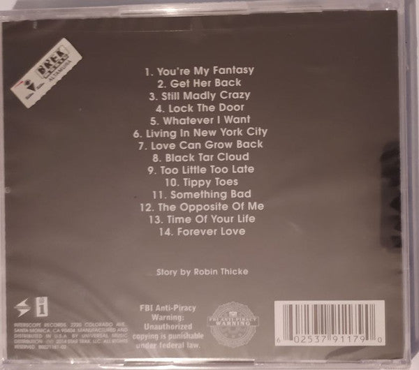 Robin Thicke : Paula (CD, Album)