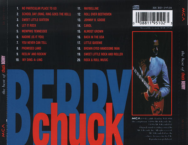 Chuck Berry : The Best Of Chuck Berry (CD, Comp, RP)