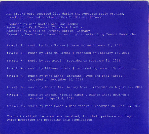 Various : The Ruptured Sessions Volume 5 (CD, Comp)