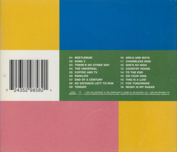Blur : The Best Of (CD, Comp, RP)