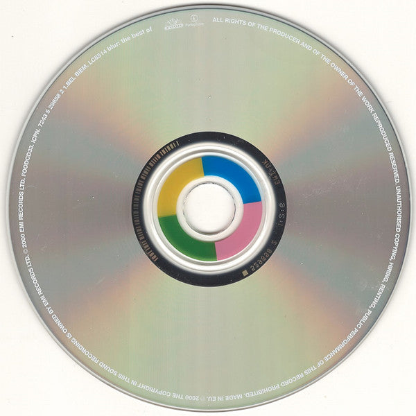 Blur : The Best Of (CD, Comp, RP)