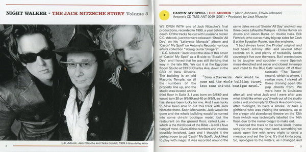 Jack Nitzsche : Night Walker (The Jack Nitzsche Story Volume 3) (CD, Comp)