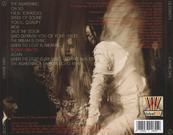 Caviare Days : Caviare Days (CD, Album)